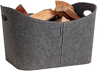 Aduro Baseline firewood basket in felt