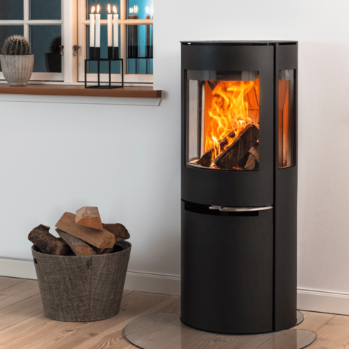 Aduro Hybrid combined wood stove and pellet stove